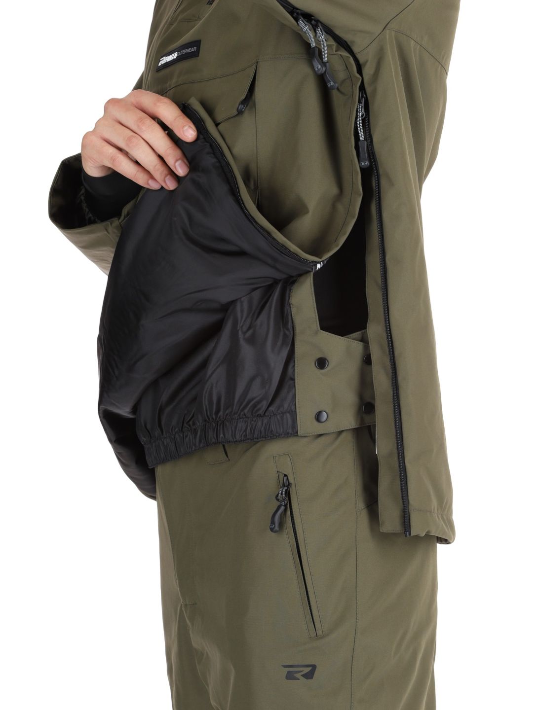 Rehall, Tabor-R winter anorak men Olive green 