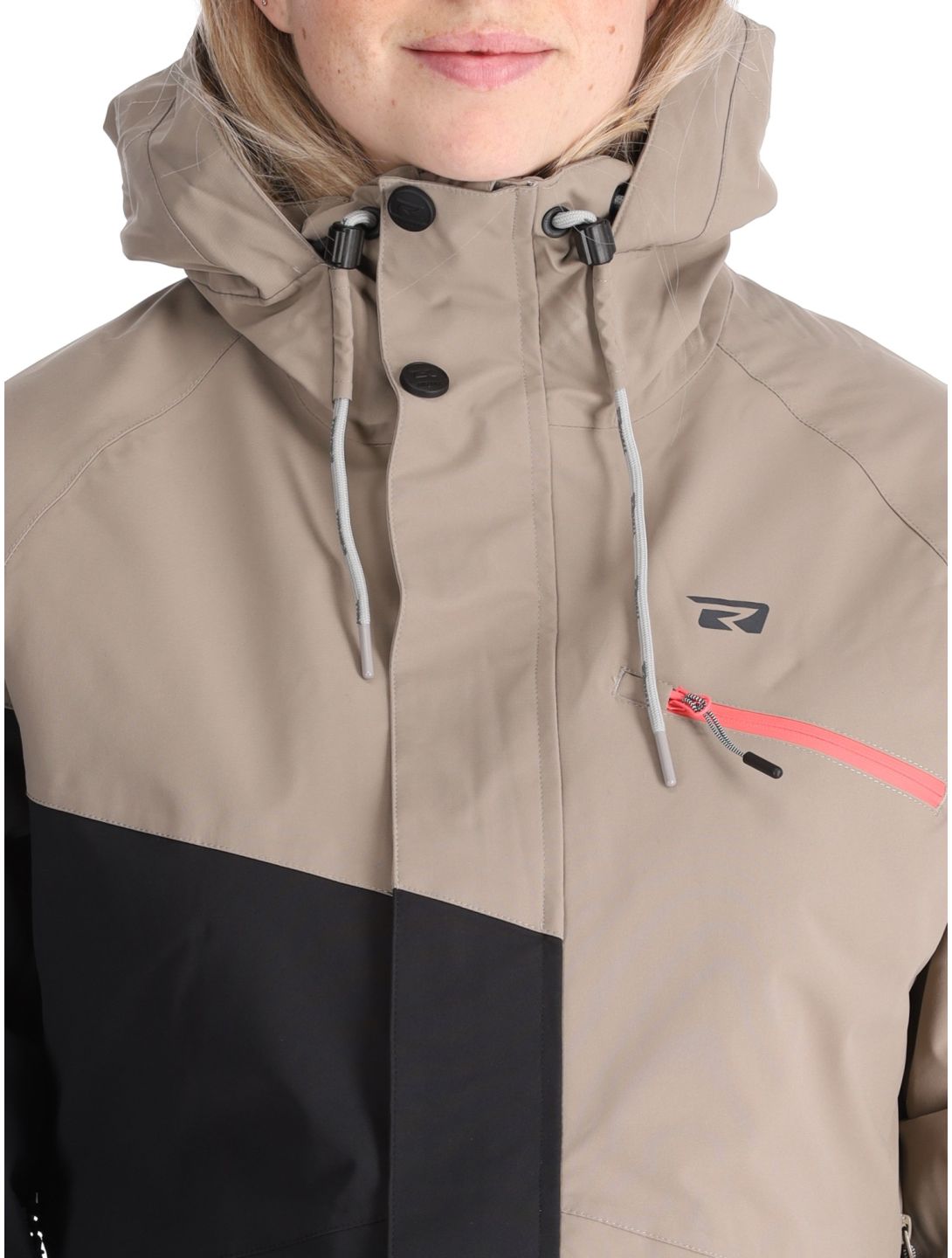 Rehall, Tasha-R ski jacket women Brindle beige 