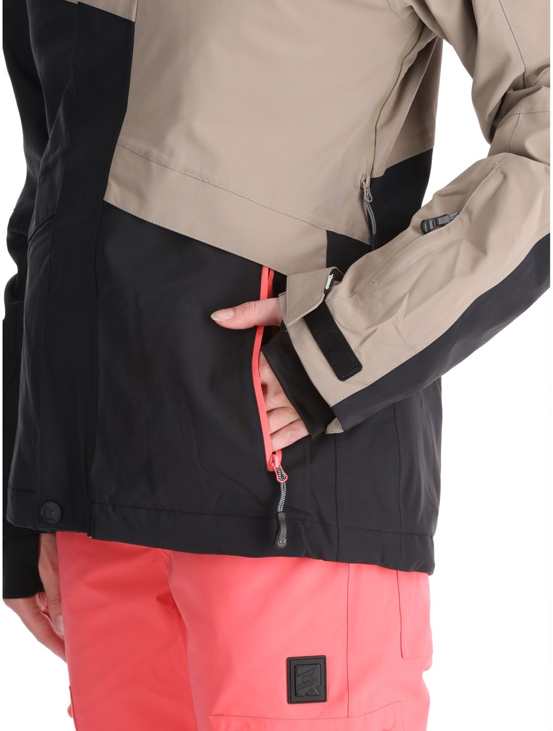 Rehall, Tasha-R ski jacket women Brindle beige 