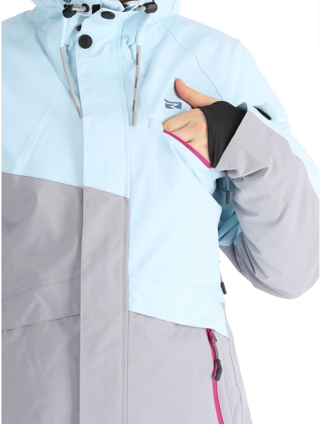 Rehall, Tasha-R ski jacket women Omphalodes blue 