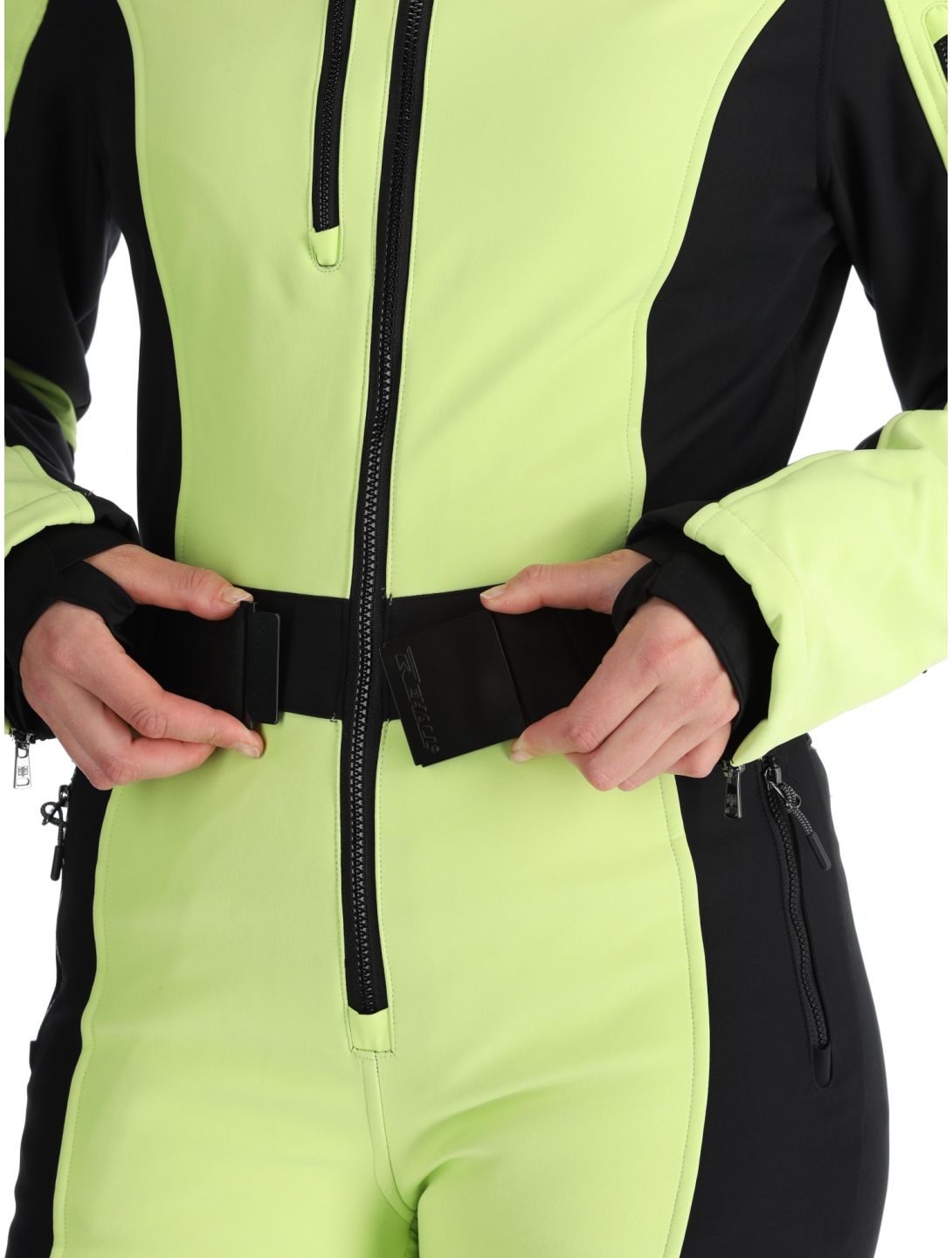 Rehall, Teddie-R ski suit women Sharp Green black, green 