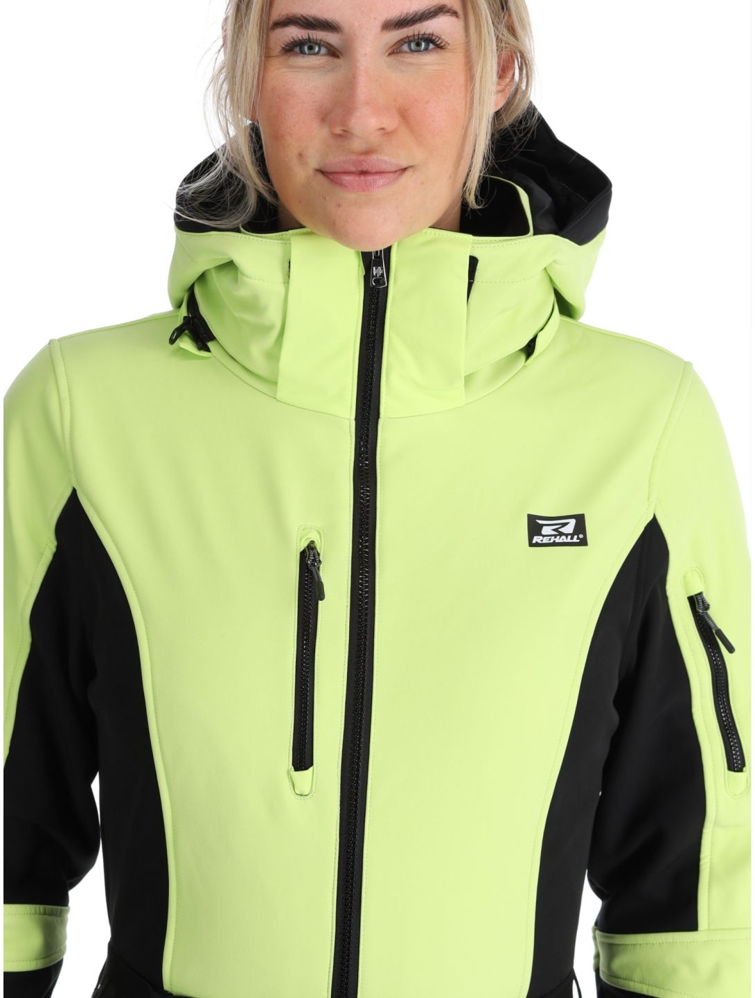 Rehall, Teddie-R ski suit women Sharp Green black, green 