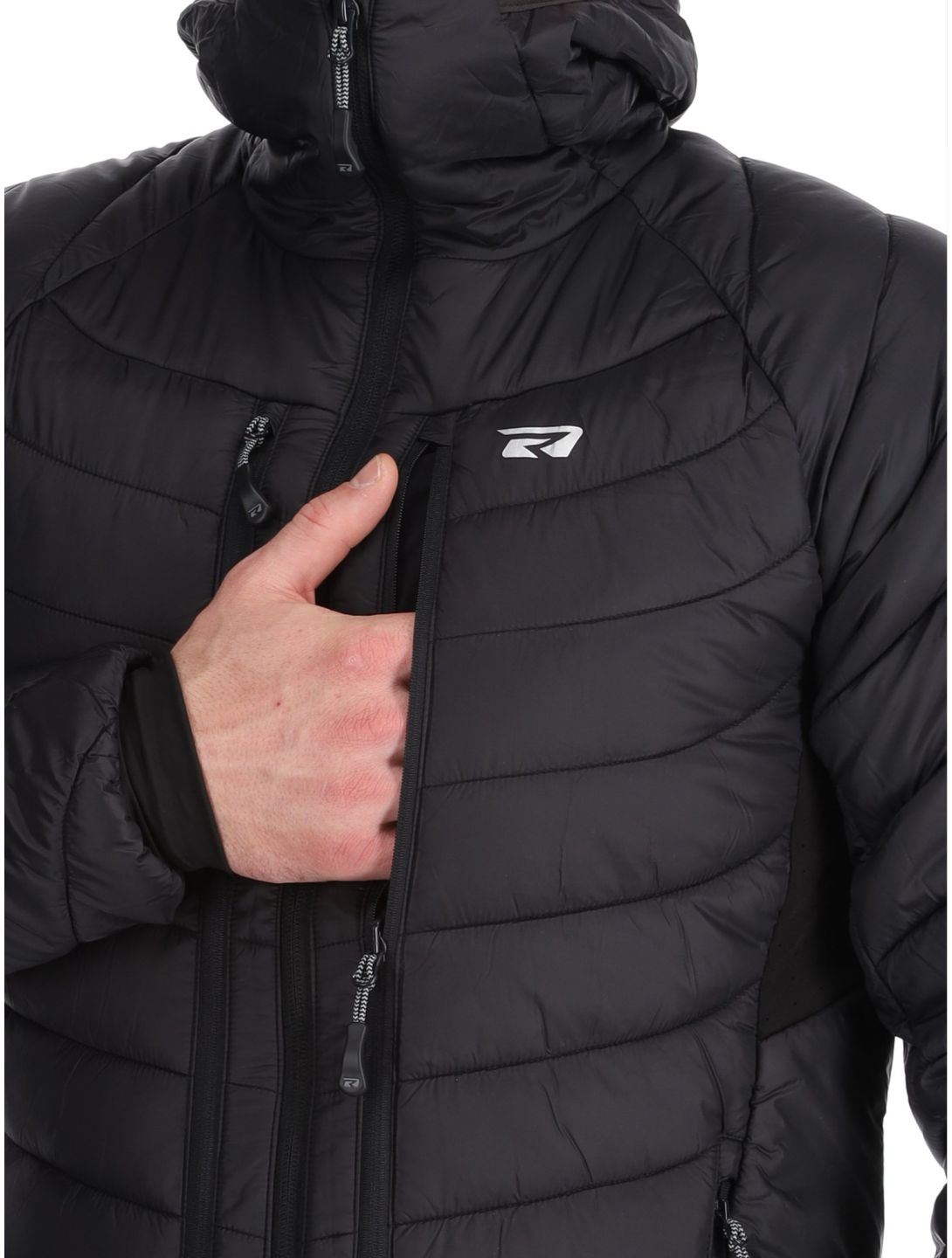 Rehall, Tulsa-R ski jacket men Black black 