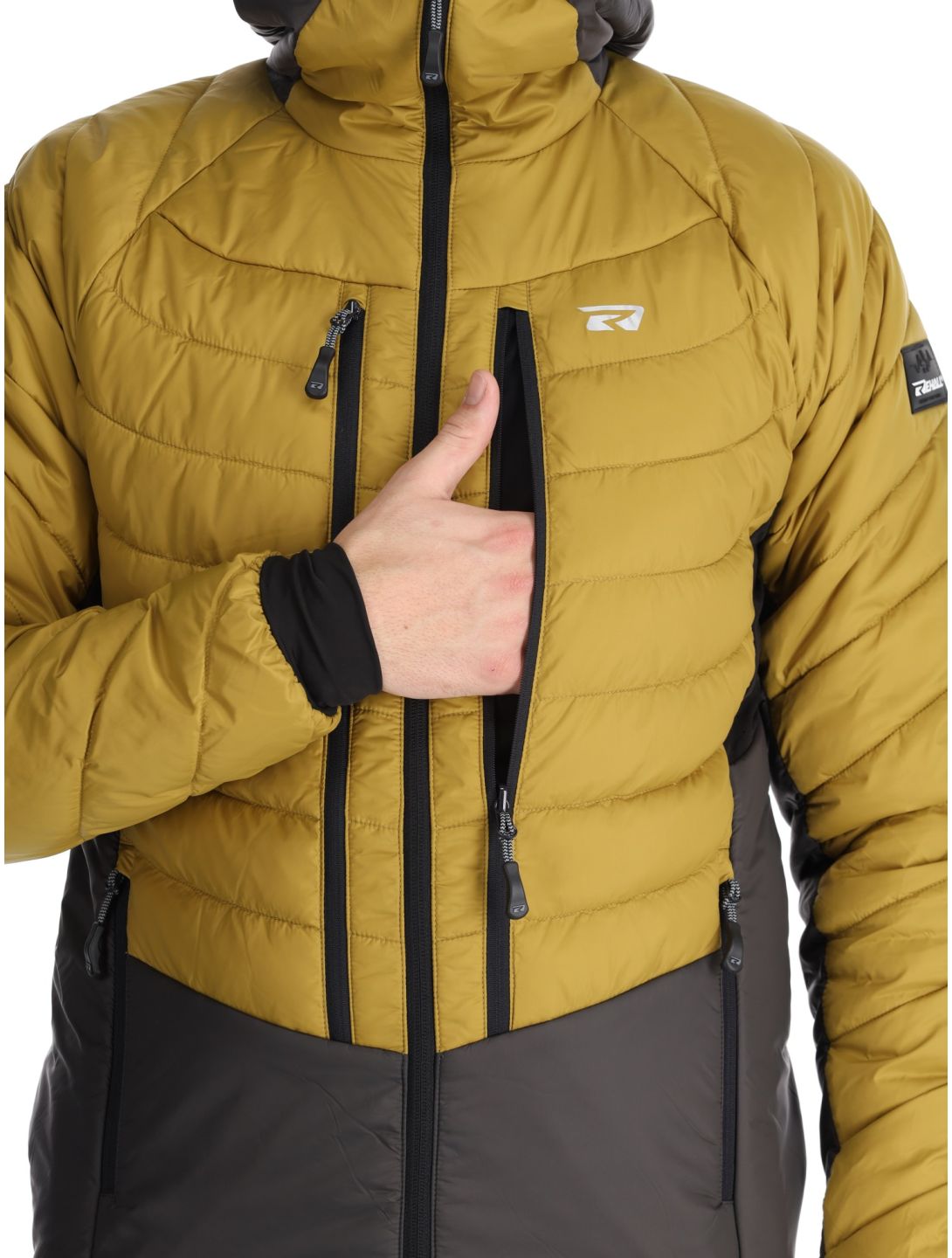 Rehall, Tulsa-R ski jacket men Tobacco black, brown 