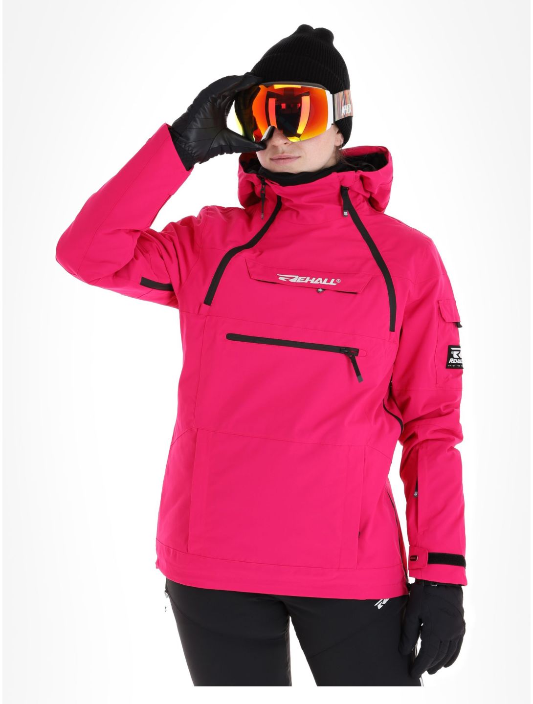 Rehall, Vie-R ski jacket women Brite Pink pink 