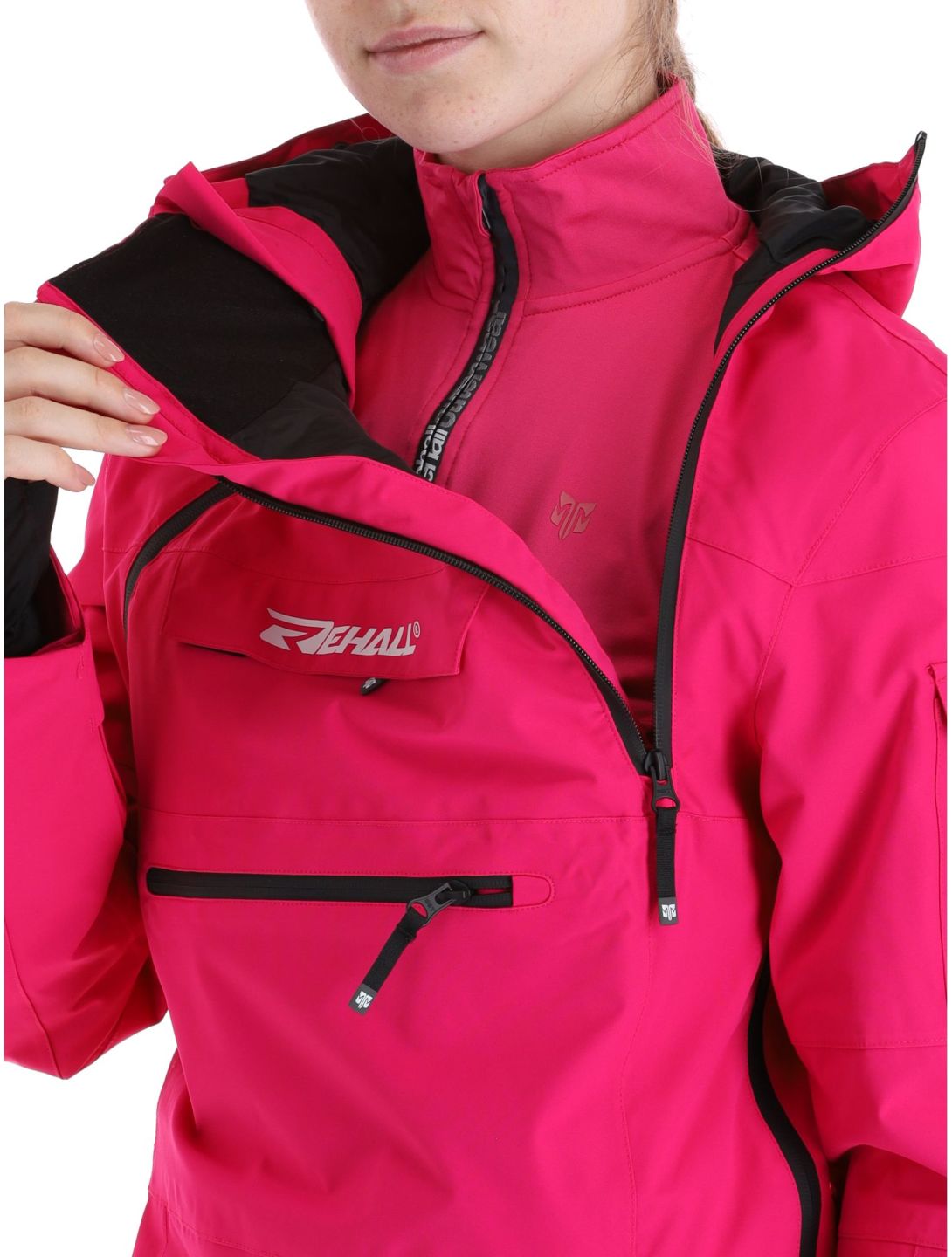 Rehall, Vie-R ski jacket women Brite Pink pink 