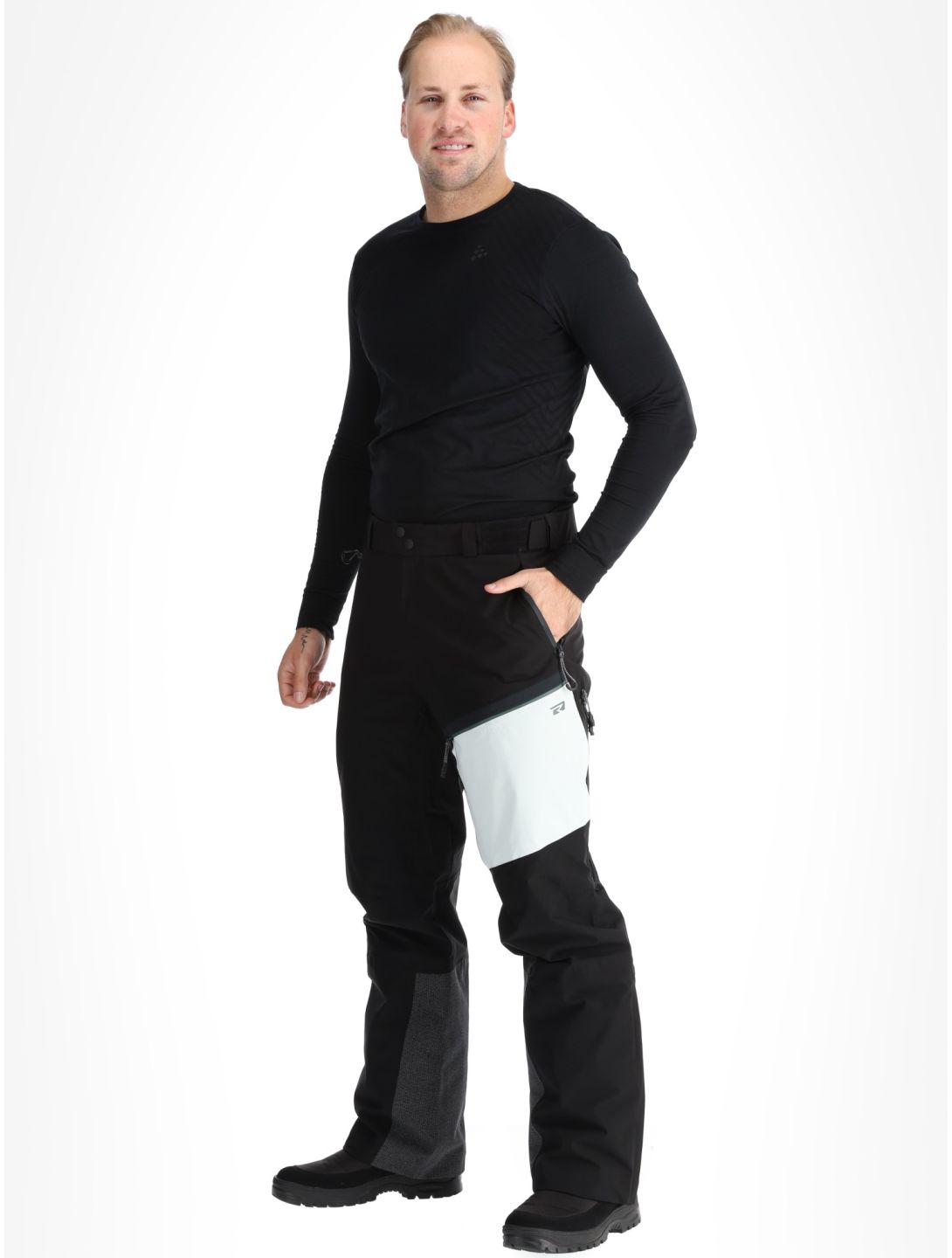 Rehall, Volcano-R ski pants men Black black 