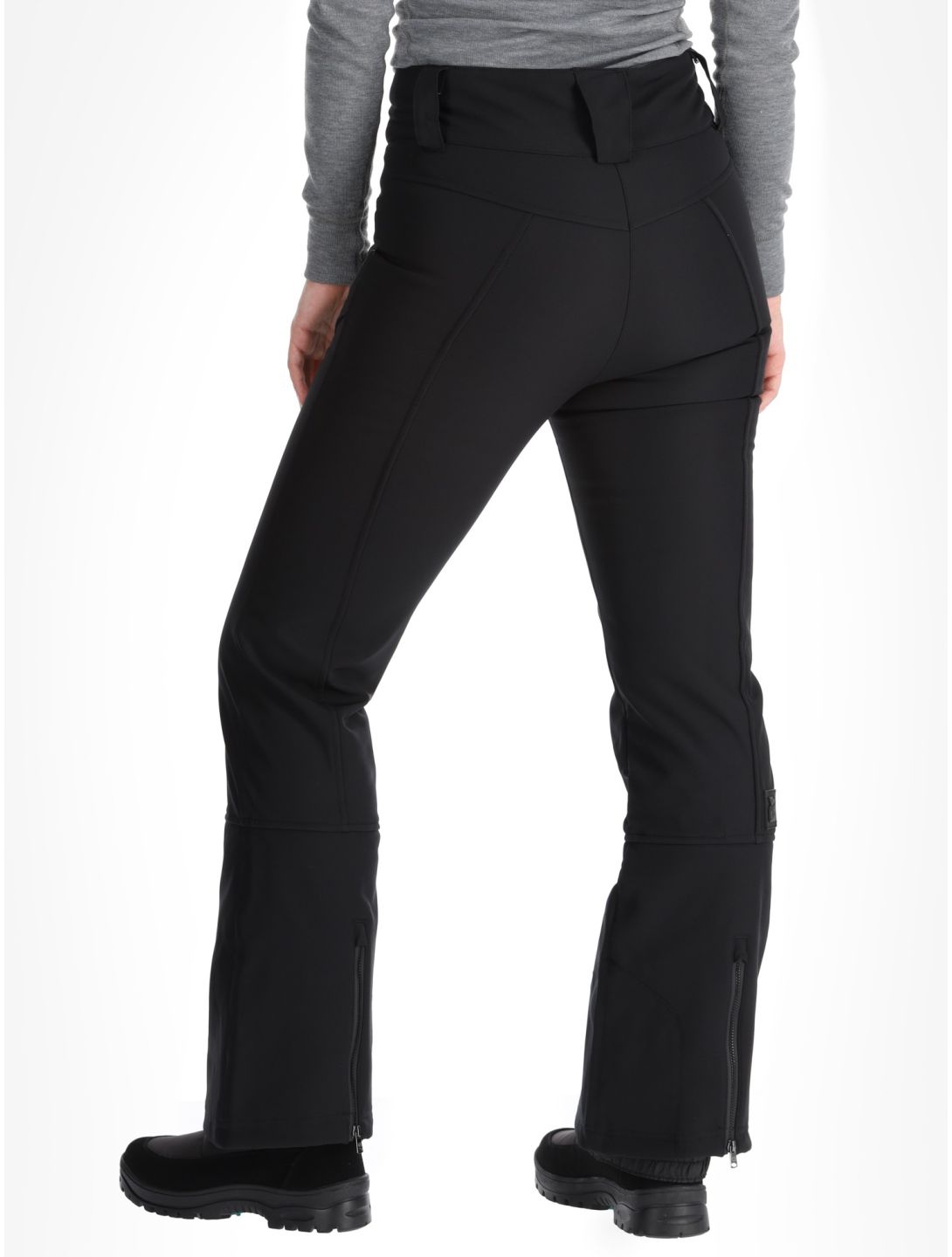 Rehall, Yves-R softshell ski pants women Caviar black 