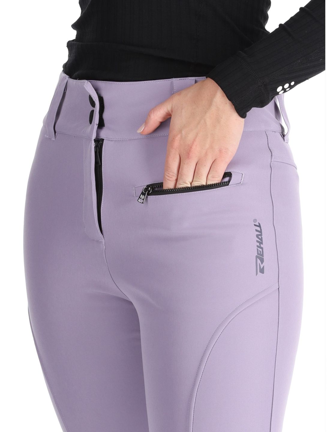 Rehall, Yves-R softshell ski pants women Dusk purple 