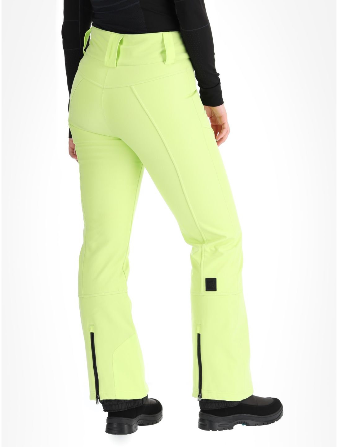 Rehall, Yves-R softshell ski pants women Sharp Green green 