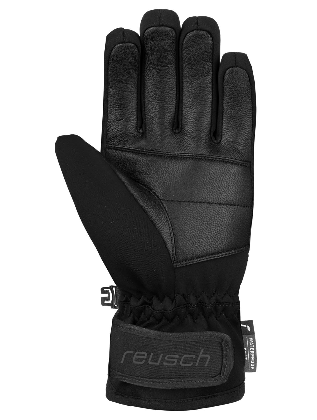 Reusch, Beatrix R-TEX® XT ski gloves kids Black / Brown Leopard black, brown 