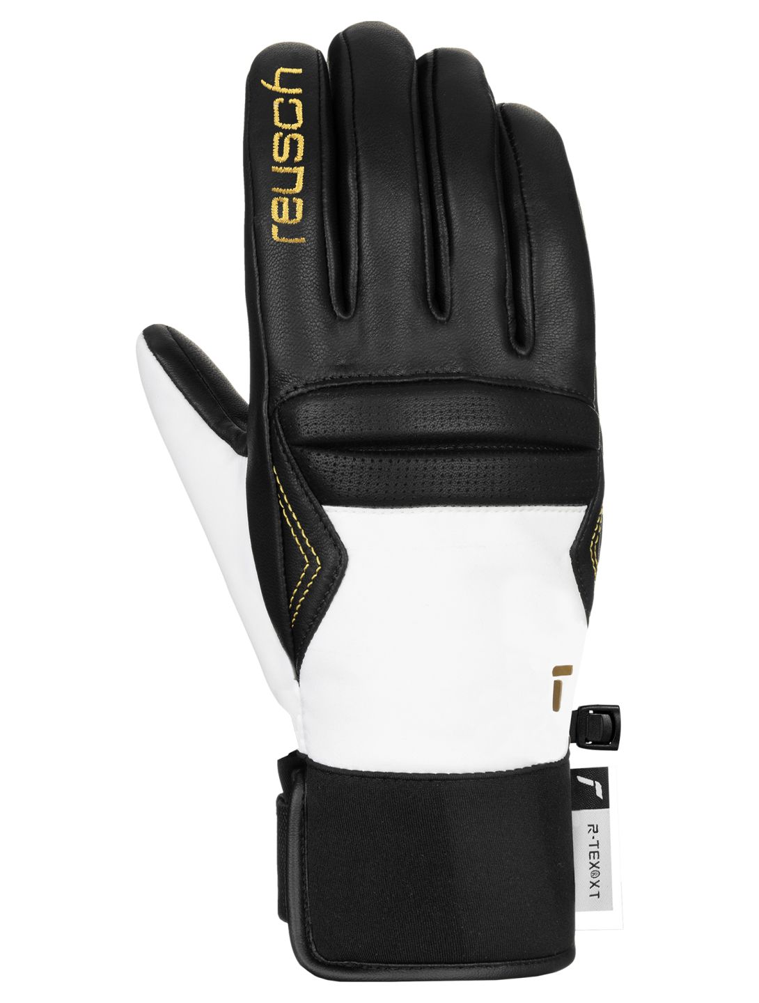 Reusch, Mikaela Shiffrin R-TEX® XT ski gloves women Black / White black, white 