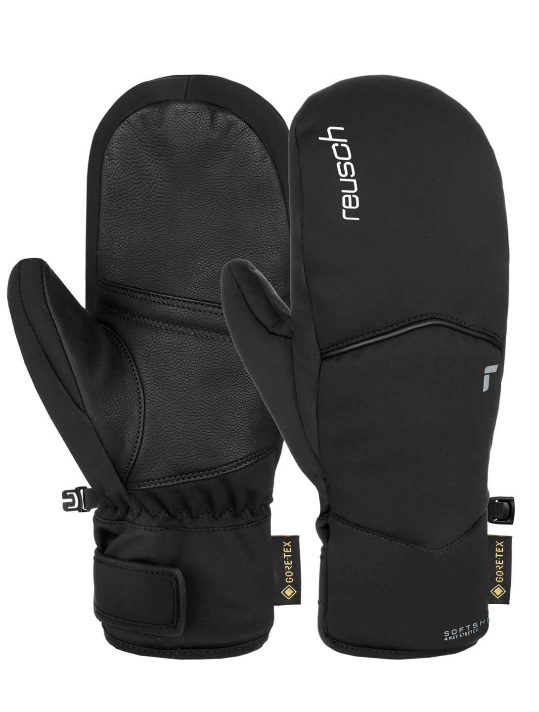 Reusch, Reusch Amira GORE-TEX mittens women Black / Silver black, Zilver 