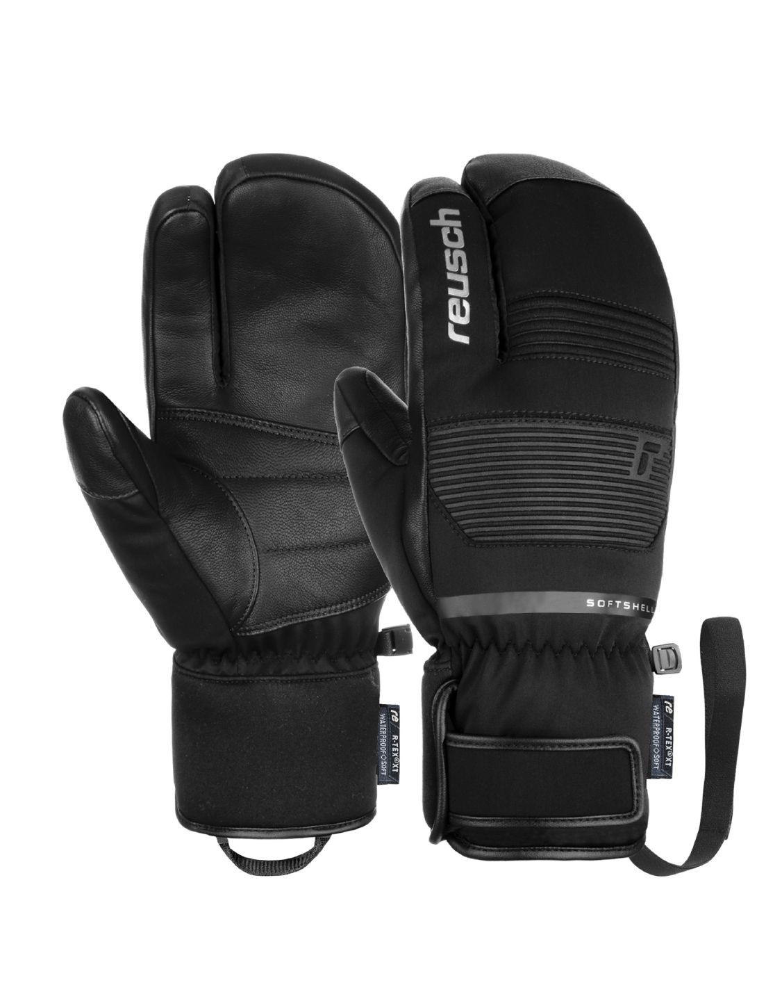 Reusch, Reusch Andy R-TEX® XT Lobster ski gloves men Black black 