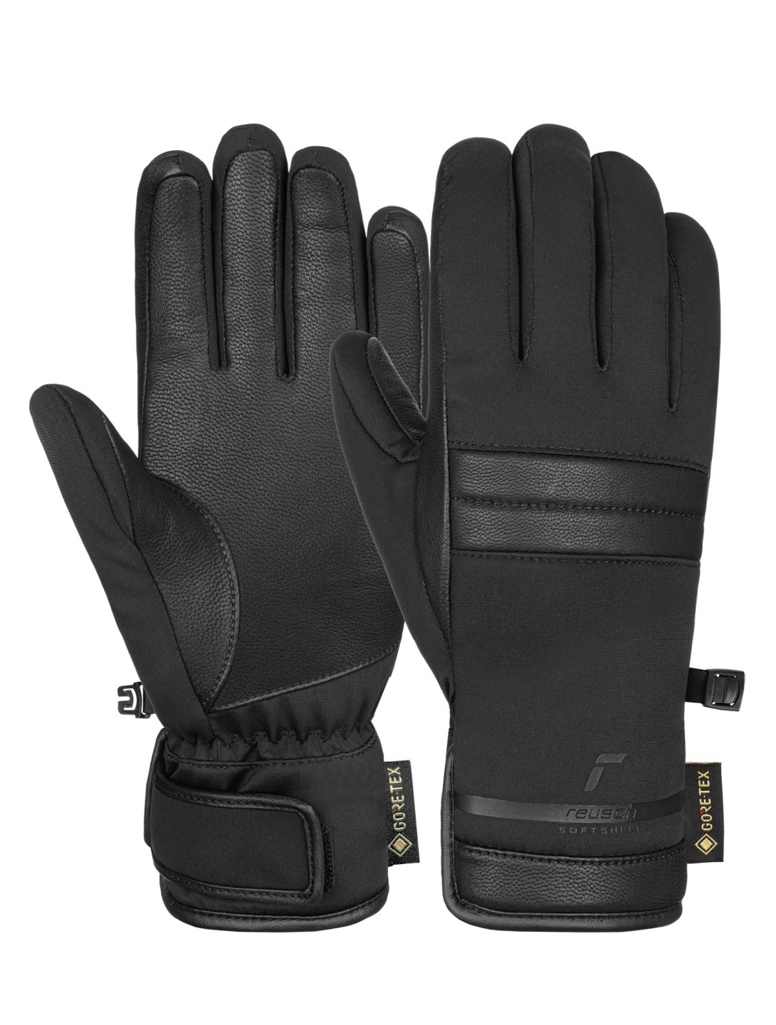 Reusch, Reusch Paola GORE-TEX ski gloves women Black black 