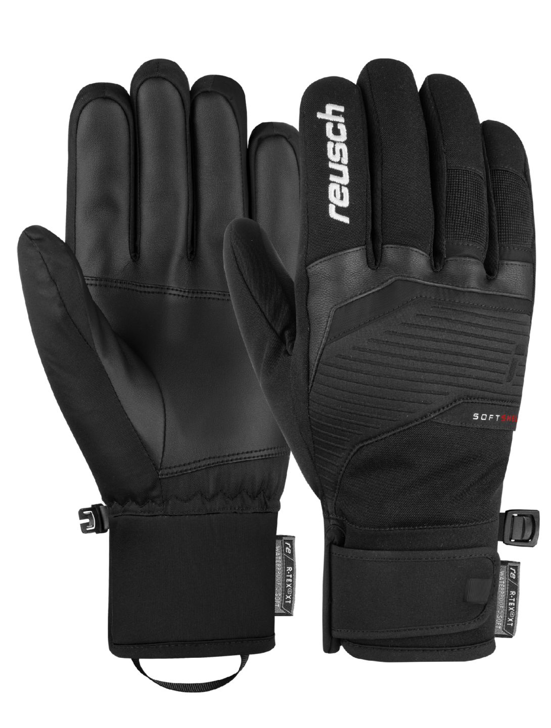 Reusch, Reusch Venom R-TEX® XT ski gloves men Black / White black, white 