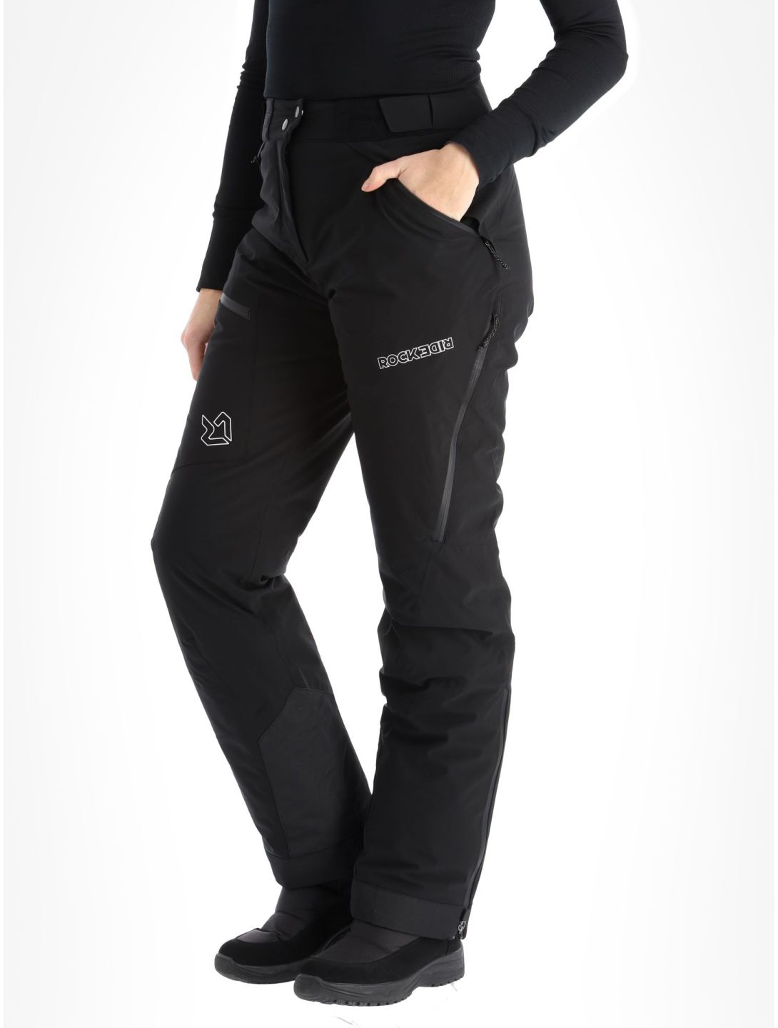 Rock Experience, Censi Peak ski pants women Caviar black 