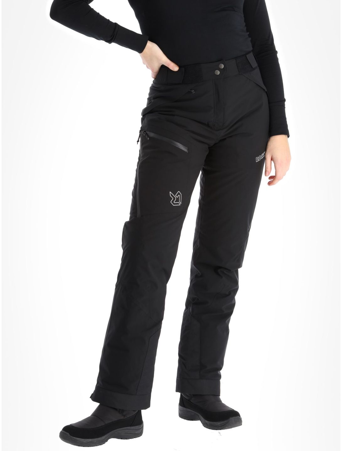 Rock Experience, Censi Peak ski pants women Caviar black 