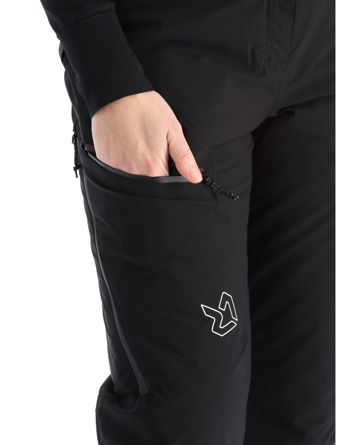 Rock Experience, Censi Peak ski pants women Caviar black 