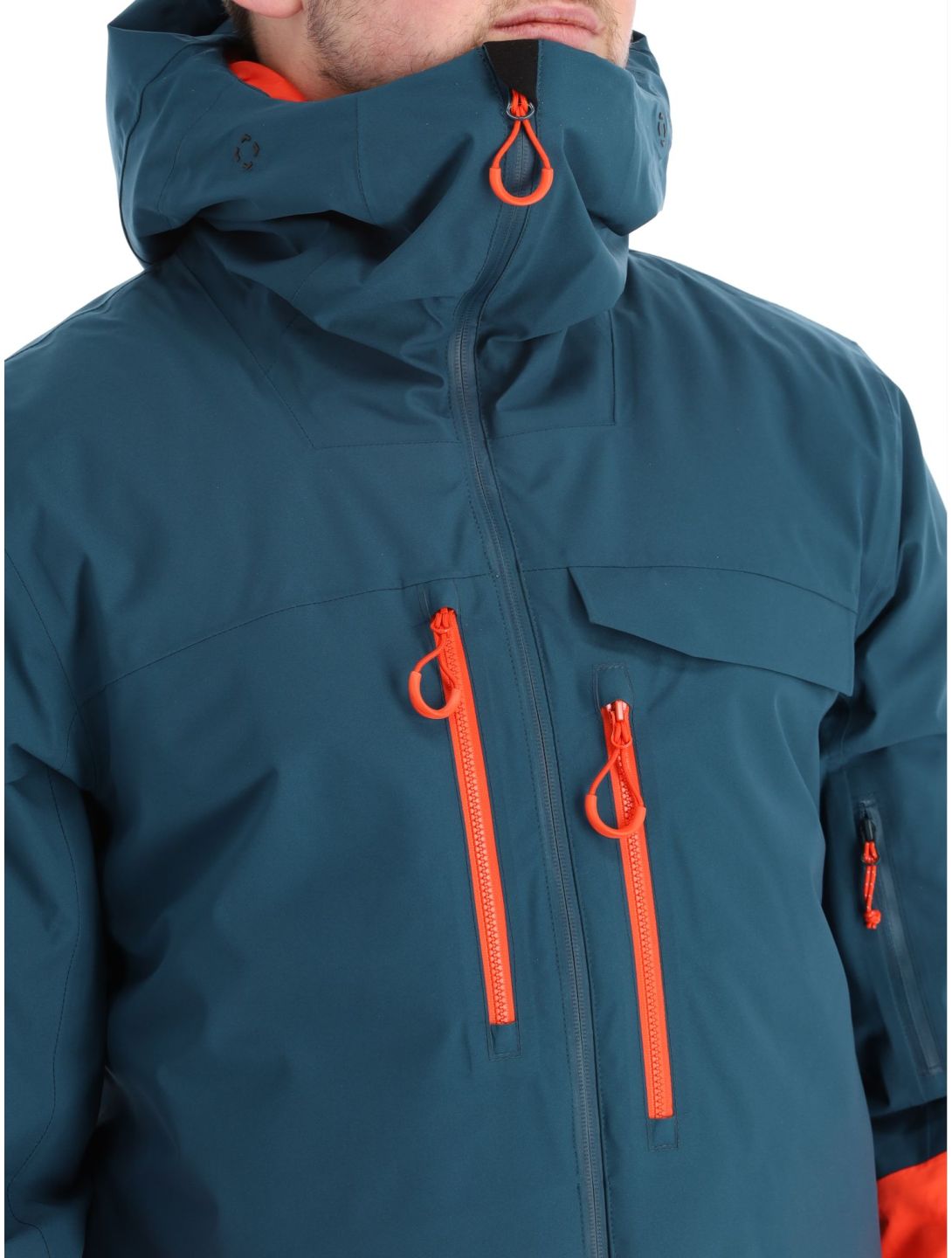 Rock Experience, Fortune Hybrid ski jacket men Reflecting Pond / Caviar  black, blue