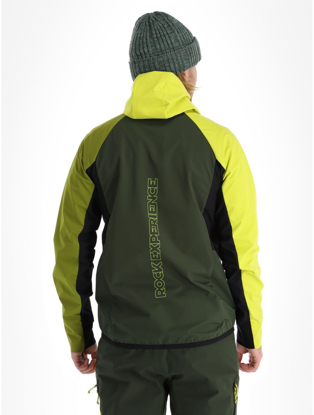 Rock Experience, Inuit Tech softshell ski jacket men Kombu Green / Sulphur / Cardam Seed green, grey 