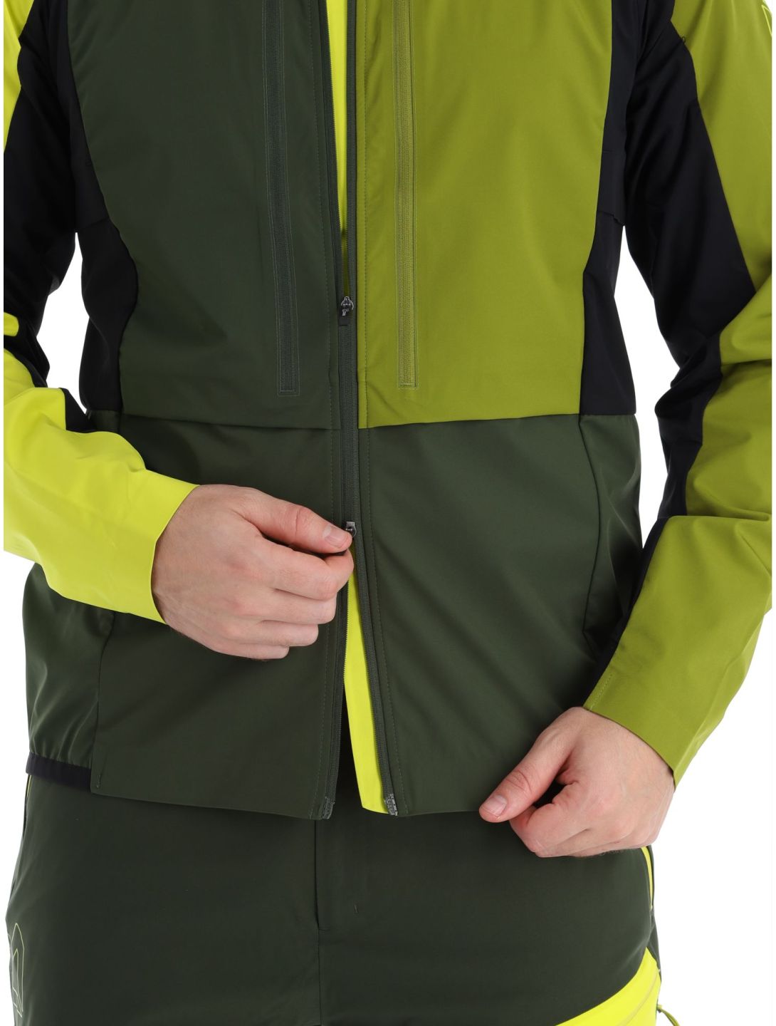 Rock Experience, Inuit Tech softshell ski jacket men Kombu Green / Sulphur / Cardam Seed green, grey 