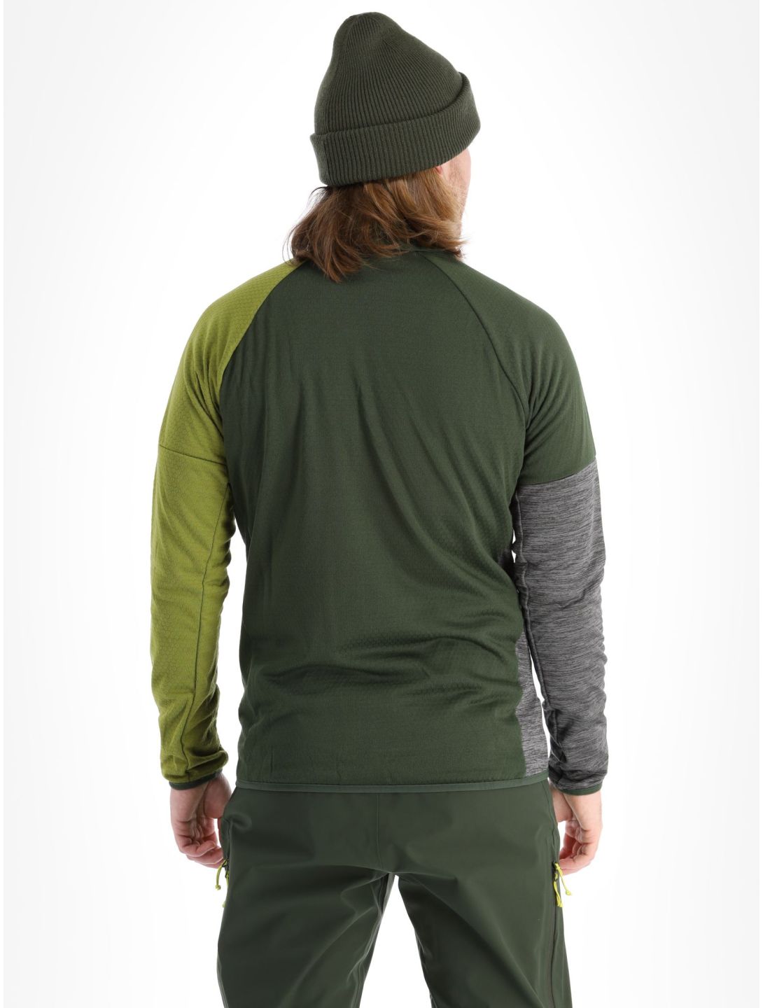 Rock Experience, Kobra Mock jacket men Kombu Green / Cardamom Seed / Grey Melange green, grey 