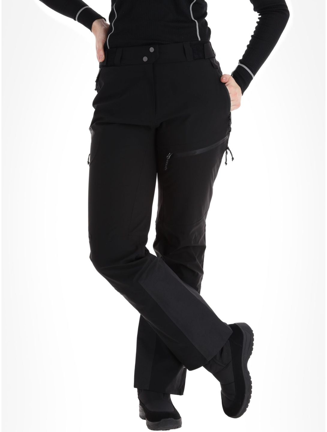 Rock Experience, Rockmantic hardshell ski pants women Caviar black 