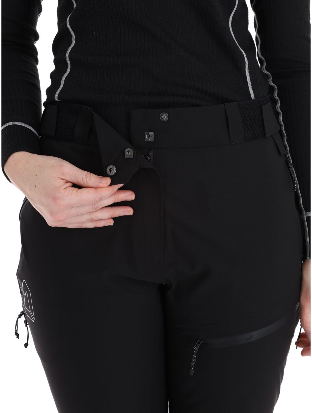 Rock Experience, Rockmantic hardshell ski pants women Caviar black 