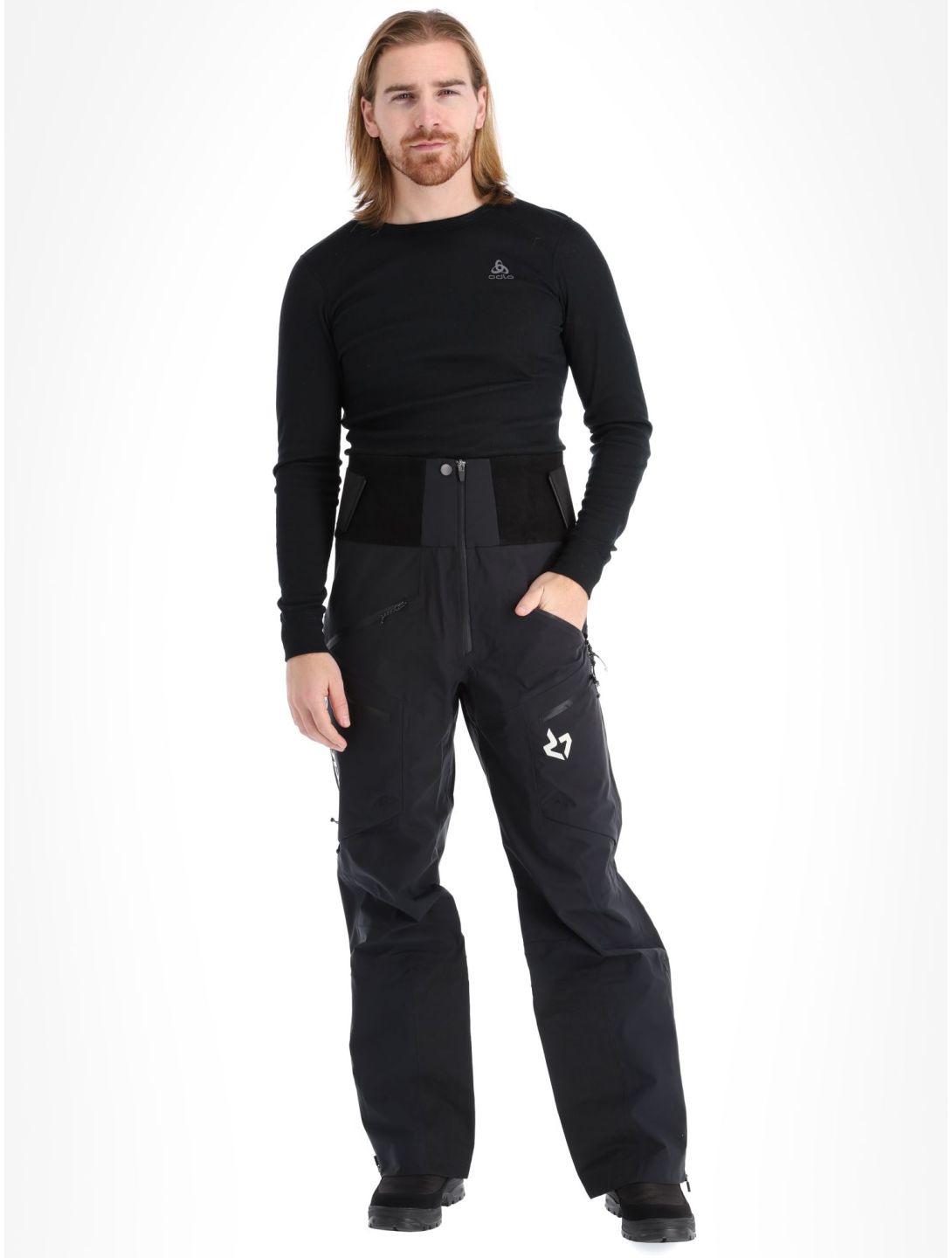 Rock Experience, Snowmass hardshell ski pants men Caviar black 