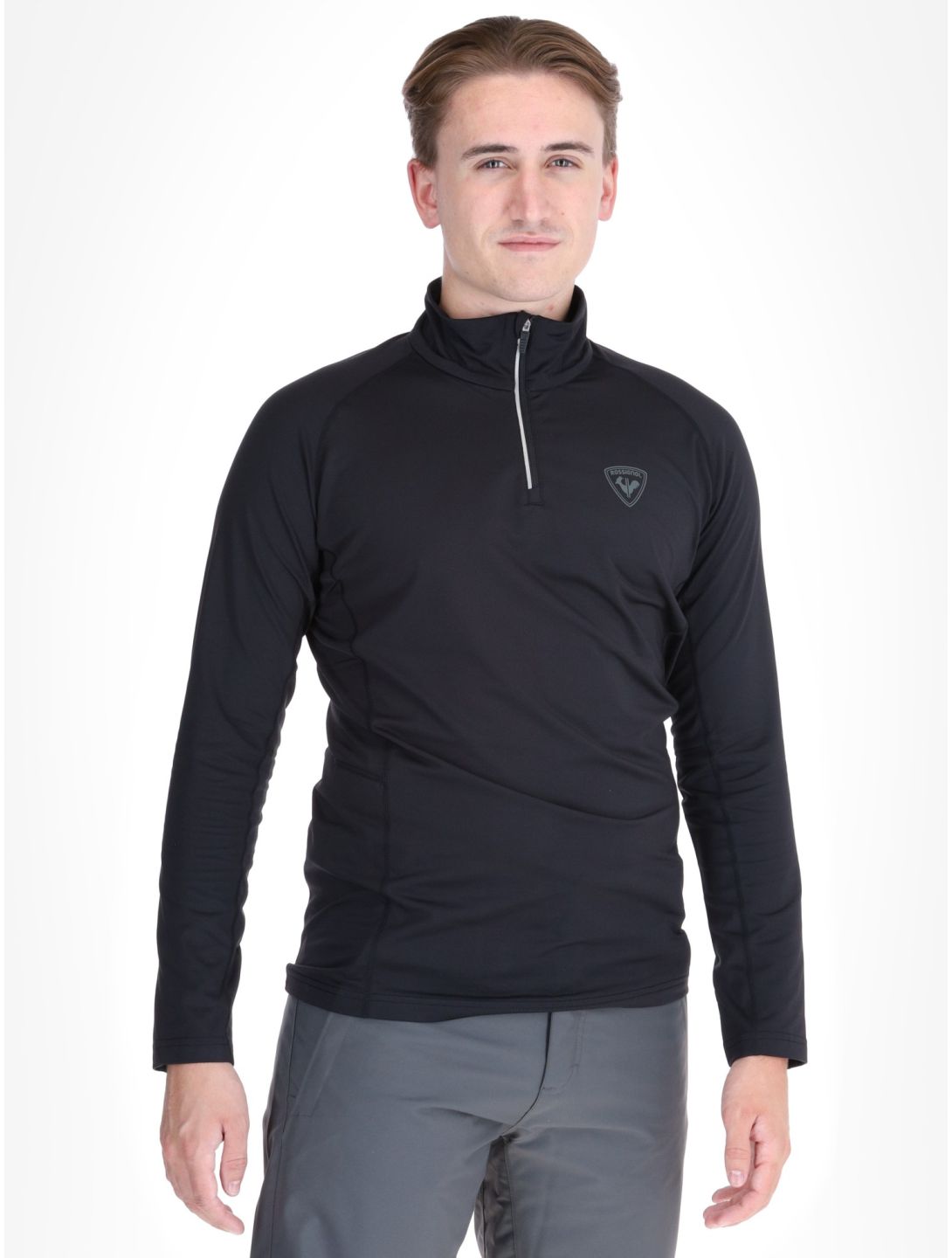 Rossignol, Classique 1/2 Zip pullover men Black black 