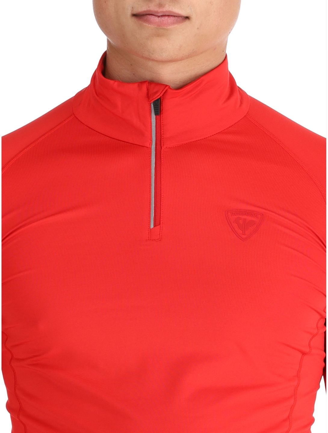 Rossignol, Classique 1/2 Zip pullover men Sports Red red 