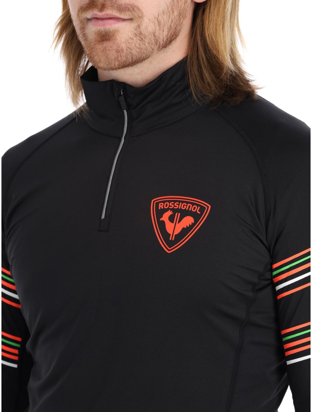 Rossignol, Classique Hero 1/2 Zip pullover men Black black 