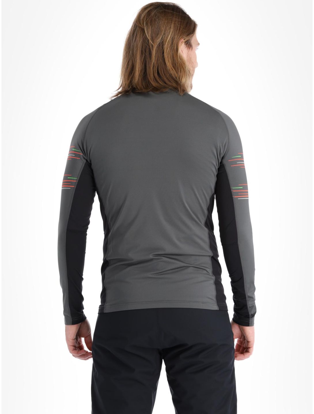 Rossignol, Classique Hero 1/2 Zip pullover men Onyx Grey grey 