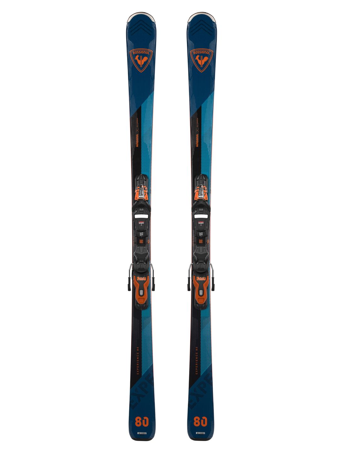 Rossignol, Experience 80 Carbon + Xpress 11 GW (2024-2025) skis unisex Black Oran black, orange 