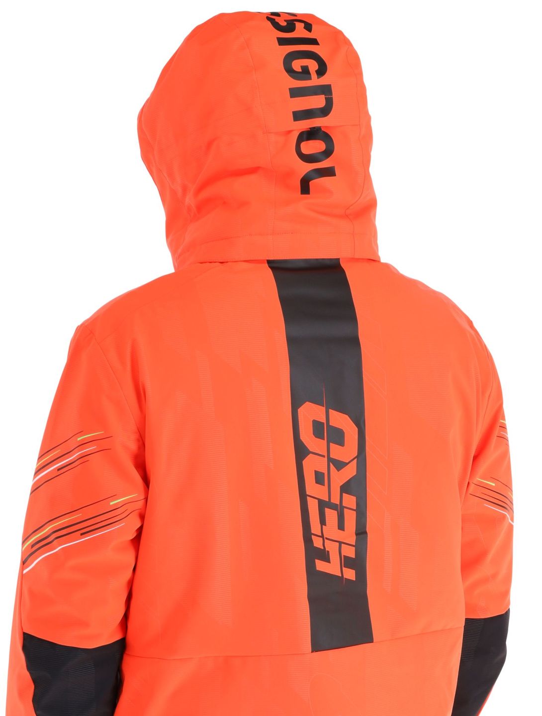 Rossignol, Hero All Speed ski jacket men Neon Red red