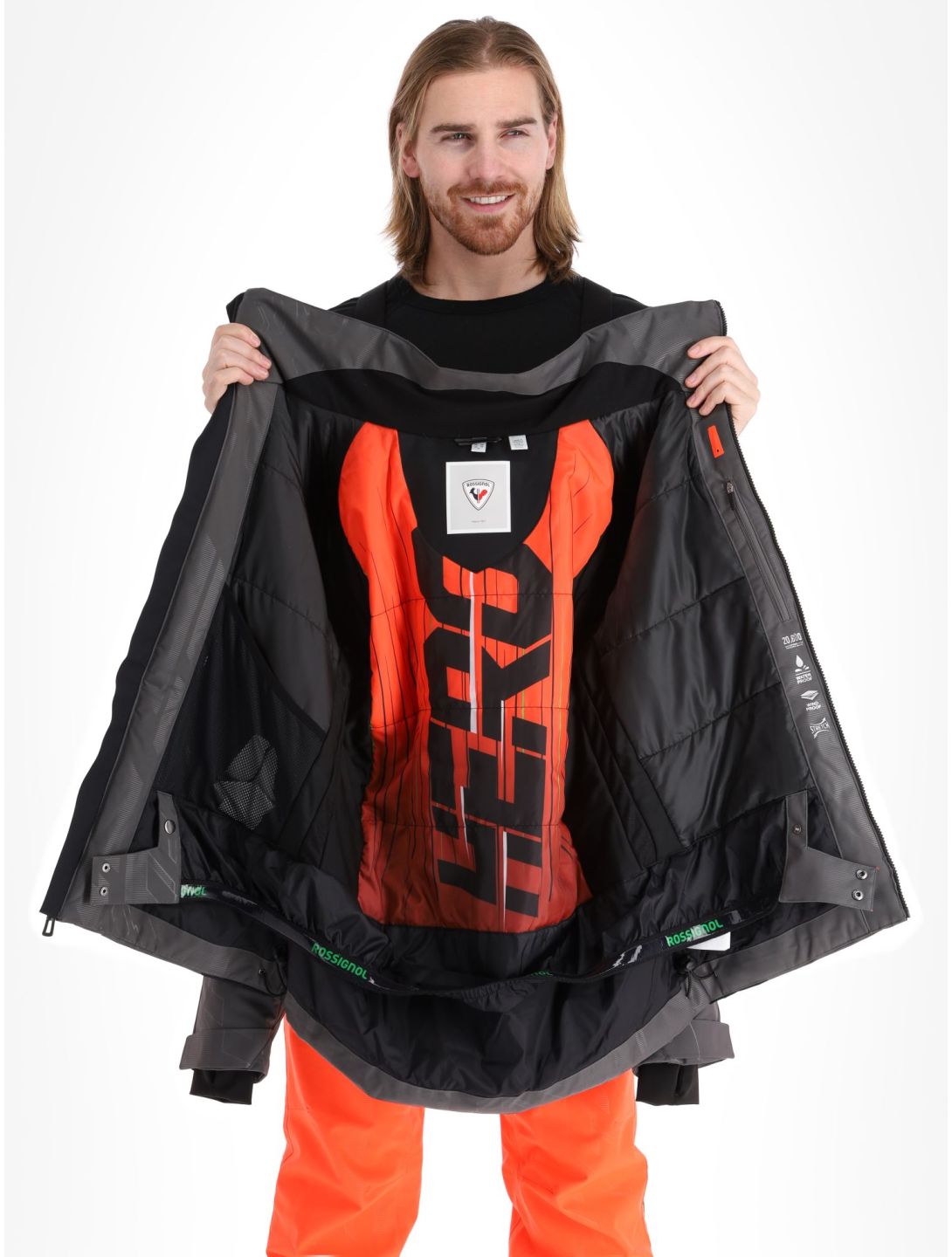 Giacca sci Rossignol hero all speed jacket RLMMJ31 Taglia L Colore ONYX  GREY - Livio Sport