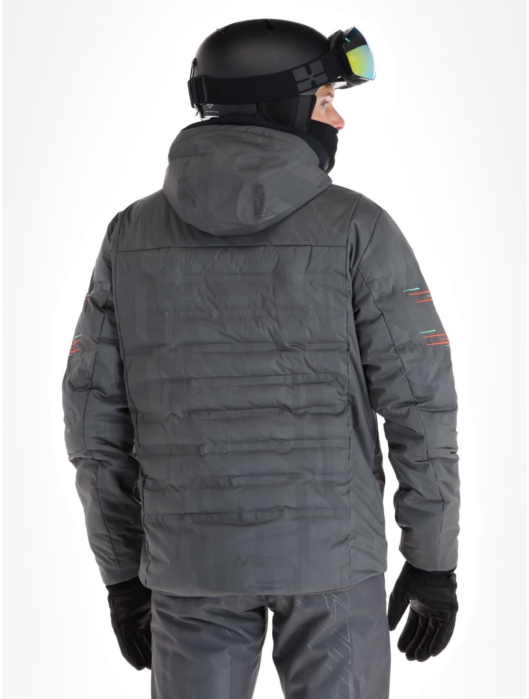 Rossignol, Hero Depart ski jacket men Onyx Grey grey 