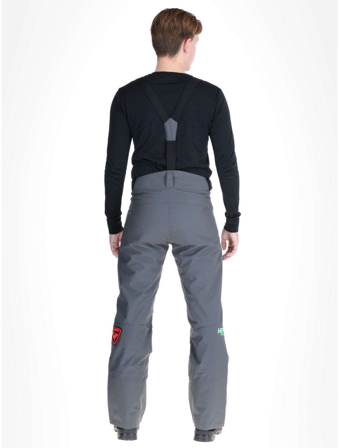 Rossignol, Hero Velika ski pants men Onyx Grey black, grey 