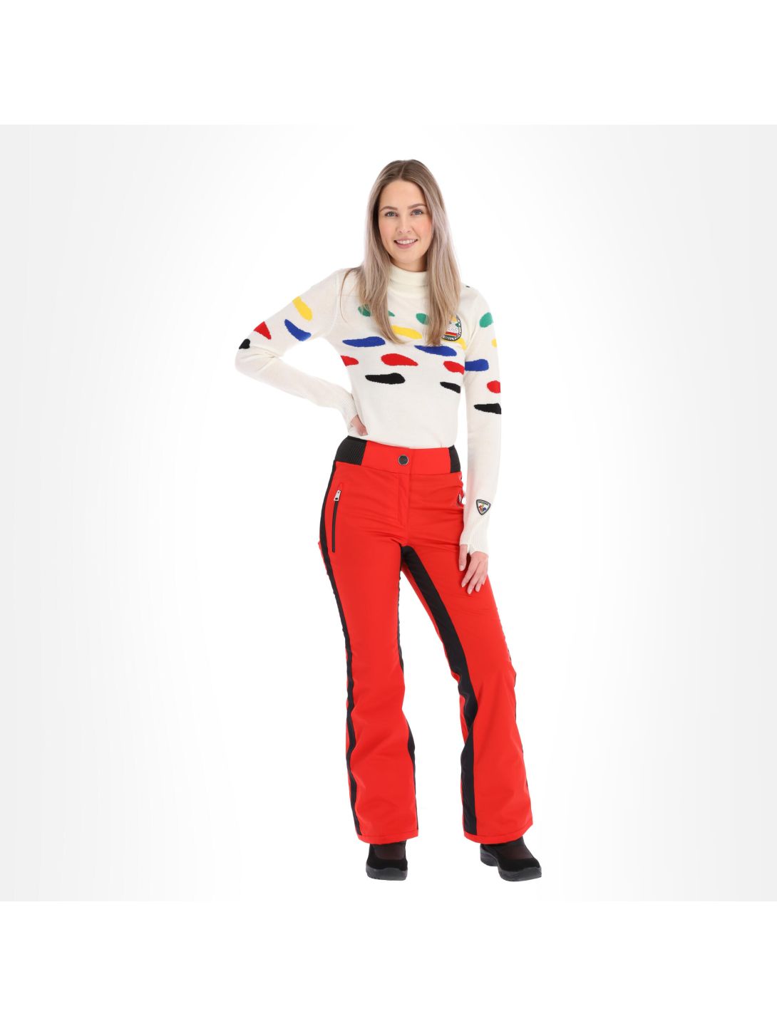 Rossignol, JC de castelbajac Judy Pt ski pants women red | SkiWebShop