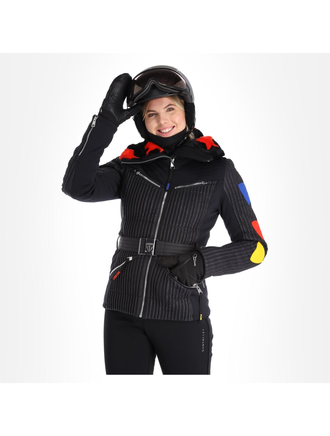 Veste de ski ROSSIGNOL Femme Cosmic Pr Down Jkt Galaxy Castelbajac