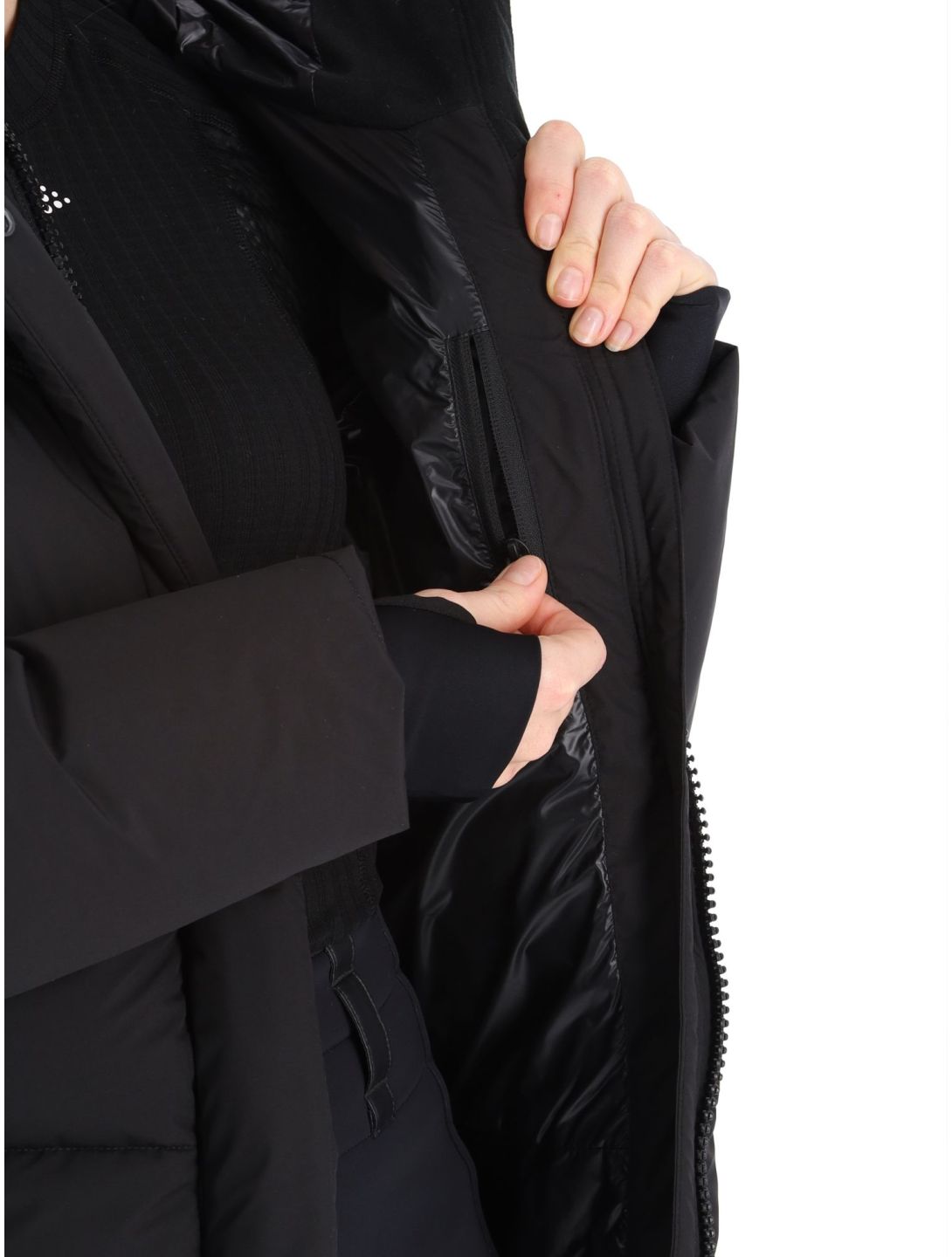 Rossignol, JC De Castelbajac Modul Down Bomber ski jacket women Black black 