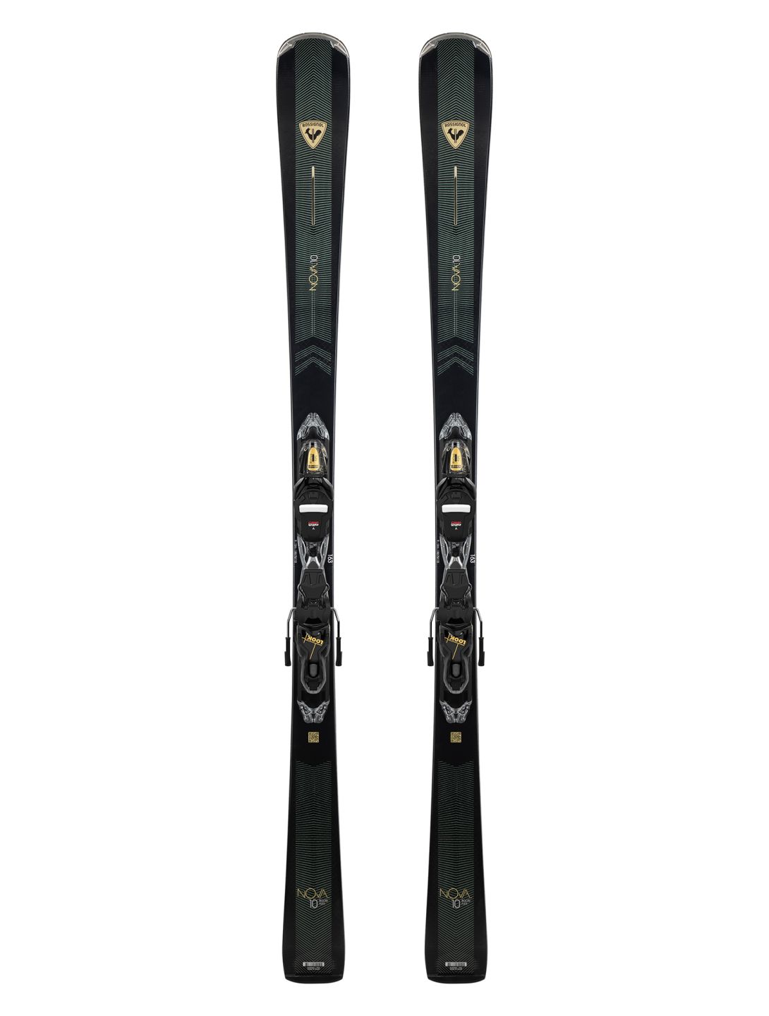 Rossignol, Nova 10 +Xpress 11 GW (2024-2025) skis women Black Gold black, Goud 