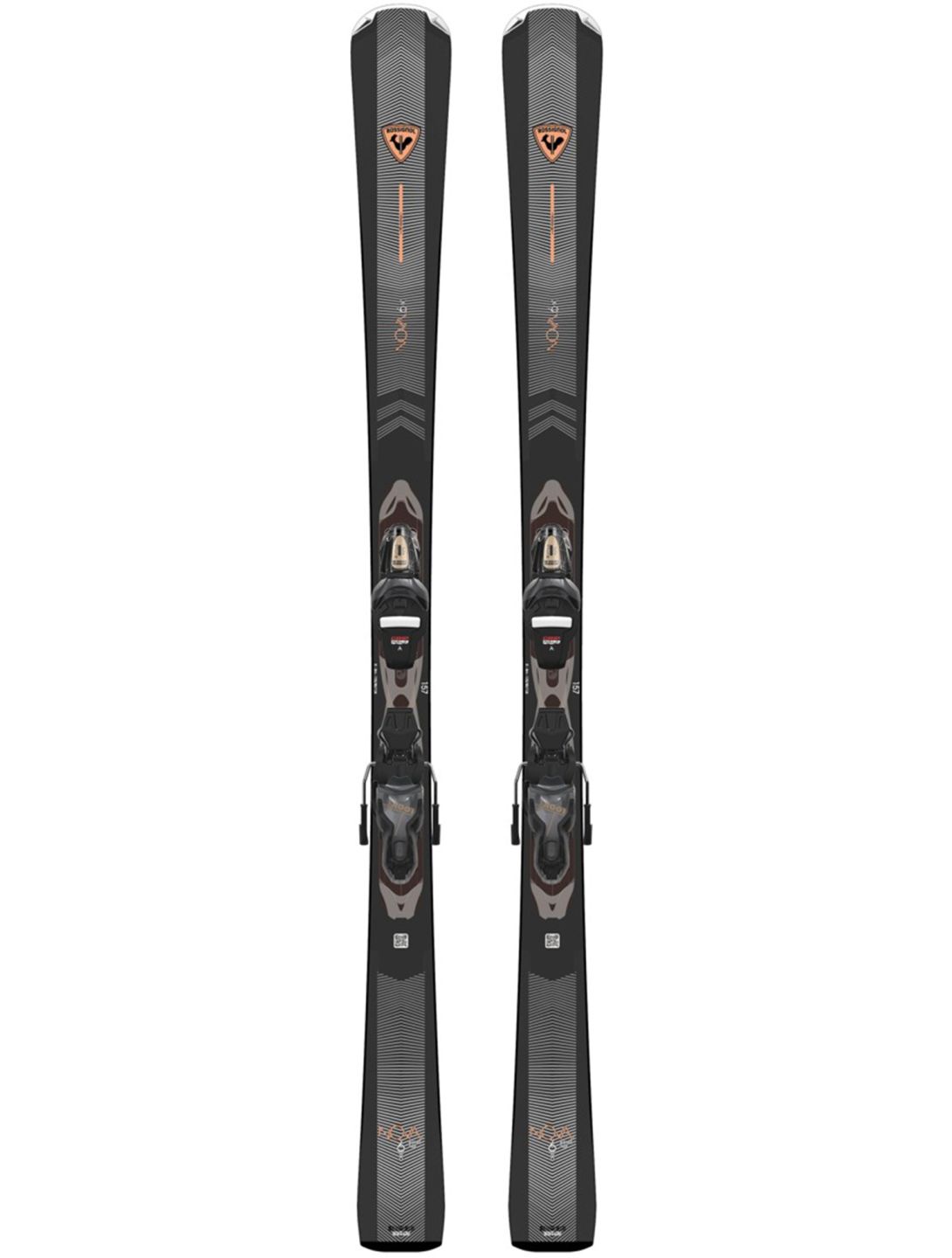 Rossignol, Nova 6 + Xpress 11 GW (2024-2025) skis women Black / Gr black 