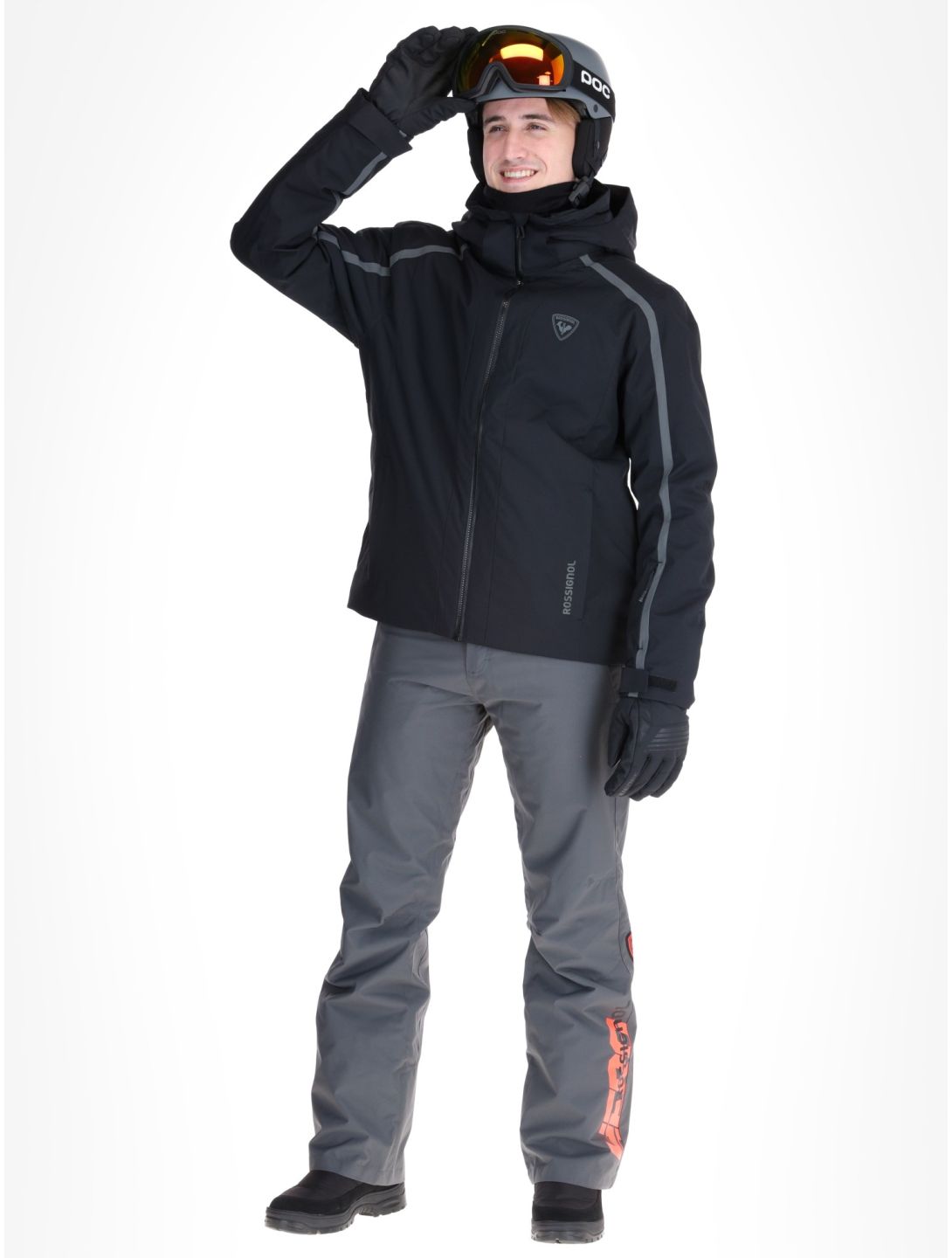 Rossignol, Saluver ski jacket men Black black 