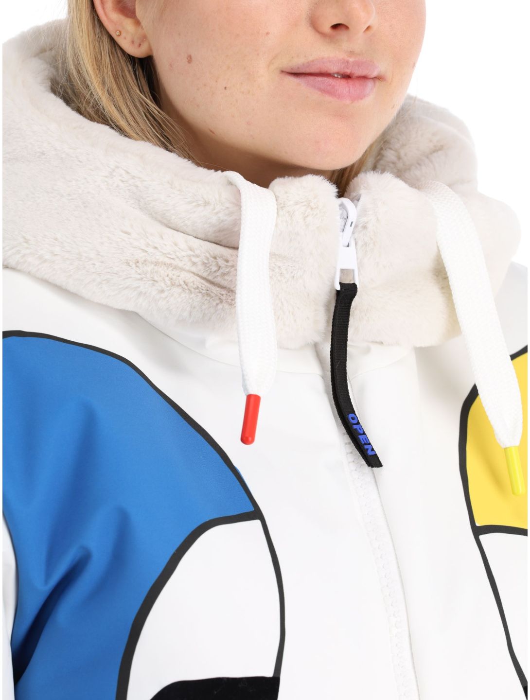 Rossignol, JC De Castelbajac Space Bomber ski jacket women White white 