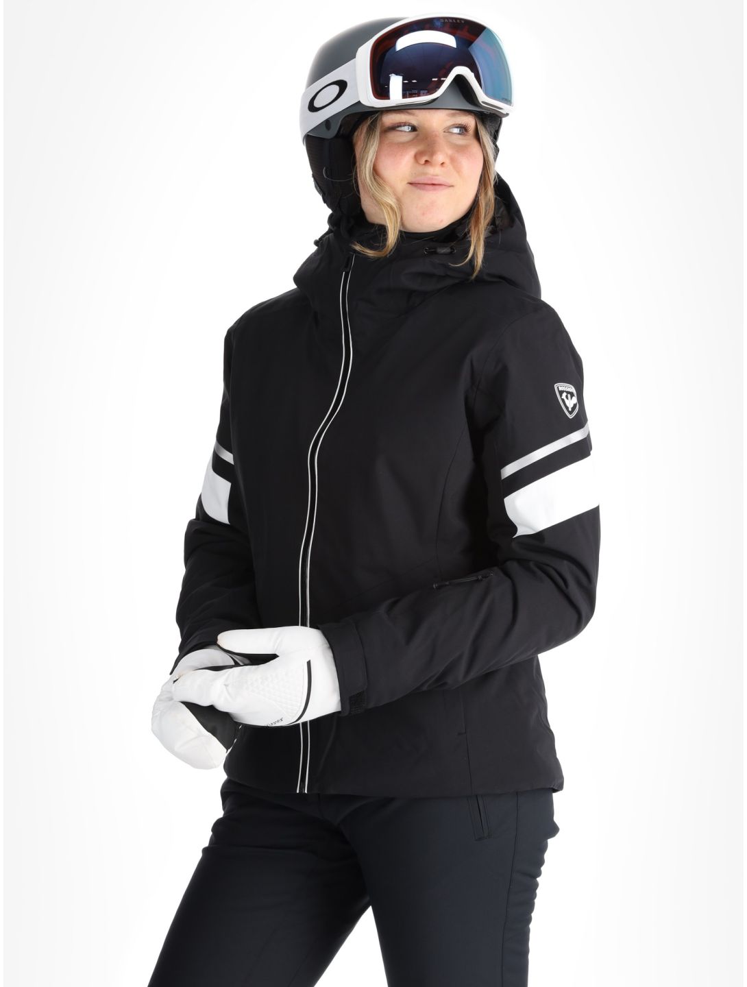 Rossignol, W Strawpile ski jacket women Black black 