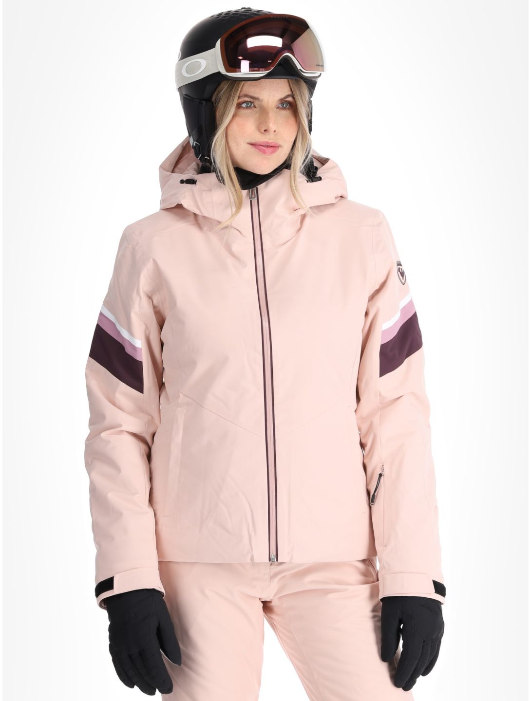 Rossignol, W Strawpile ski jacket women Powder Pink pink 