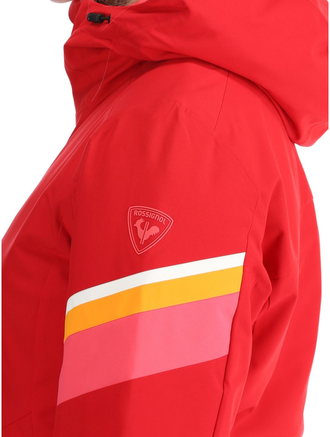 Rossignol, W Strawpile ski jacket women Ruby Red red 