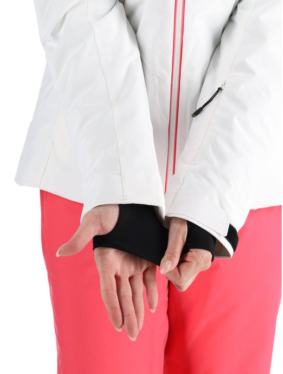 Rossignol, W Strawpile ski jacket women White white 